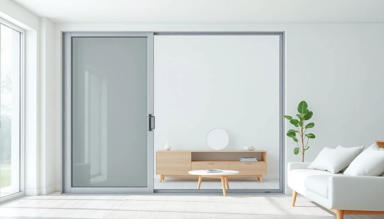 Hordeur schuif met moderne uitstraling voor een lichte en open interieur