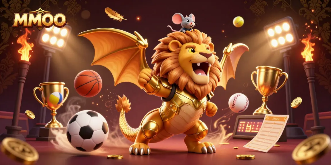 Experience exciting wins at MMOO with a dynamic scene capturing the thrill of casino gaming.