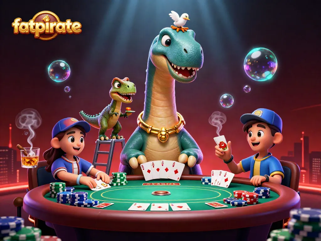 Experience the fatpirate online casino excitement with vibrant poker action in a 3D world.