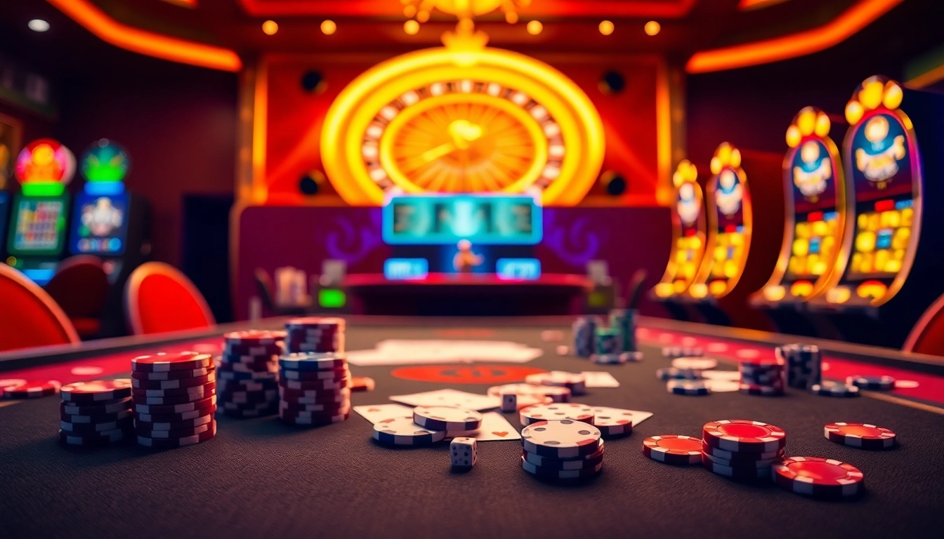 Experience the thrill of gambling at 888new, with vibrant casino tables and exciting games.