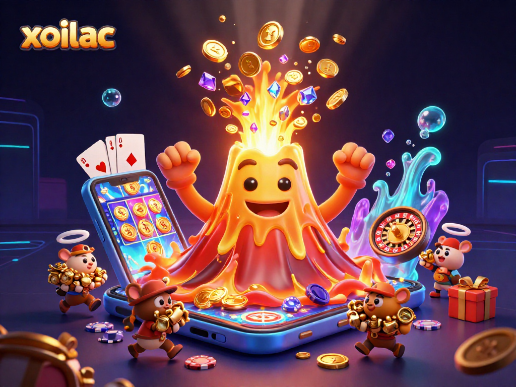 Xoilac offers thrilling online gaming experiences with vibrant slot games and energetic characters.