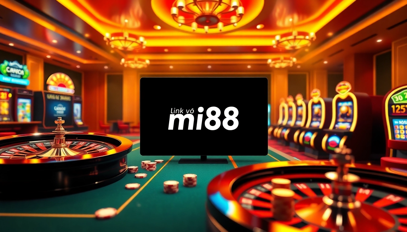 Engage in thrilling gameplay at link vào mi88 with vibrant virtual casino elements.