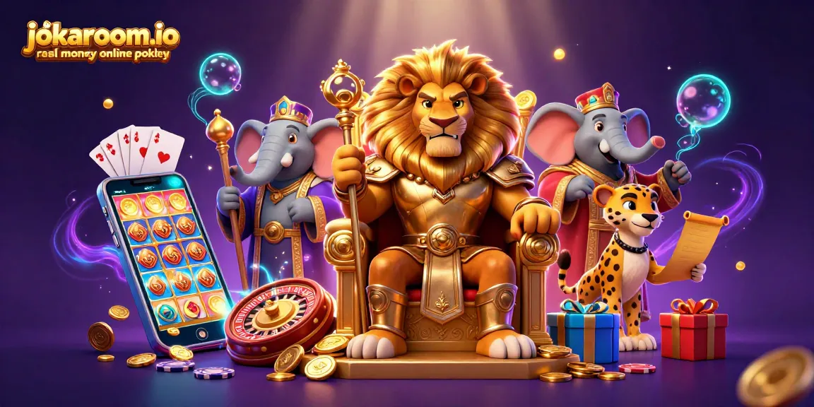 Experience the thrills of jokaroom.io real money online pokies with exciting slot elements and vibrant characters.