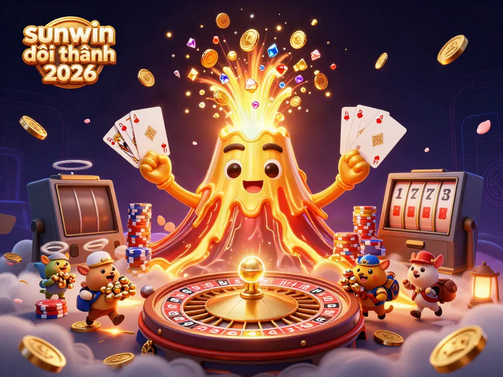 Join the excitement at Sunwin đổi thưởng 2026 with thrilling golden volcano and treasure eruptions.