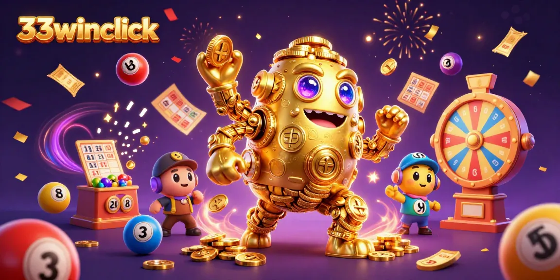 Engage with 33winclick for thrilling gambling experiences, featuring golden golems and vibrant game elements.