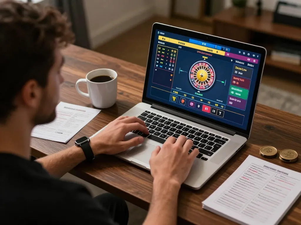 Player engaging in live casino gameplay on 8kbet, showcasing an immersive online gaming experience.