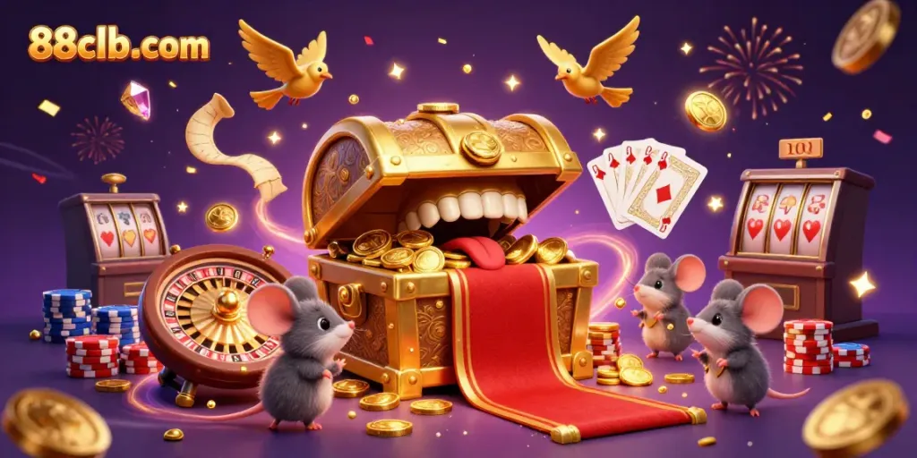 Engage with thrilling games at 88clb-com featuring treasures, coins, and excitement!