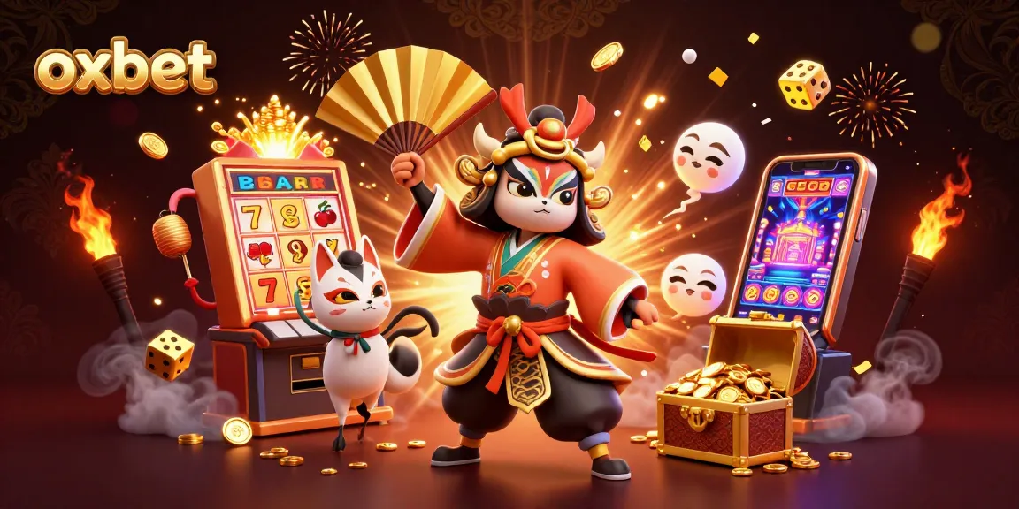 Play thrilling games at OXBET with vibrant characters and exciting jackpot scenes.