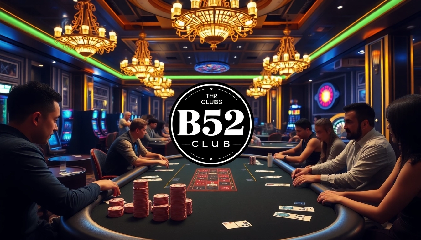 Engaging in a high-stakes game at B52 Club's luxurious poker table.
