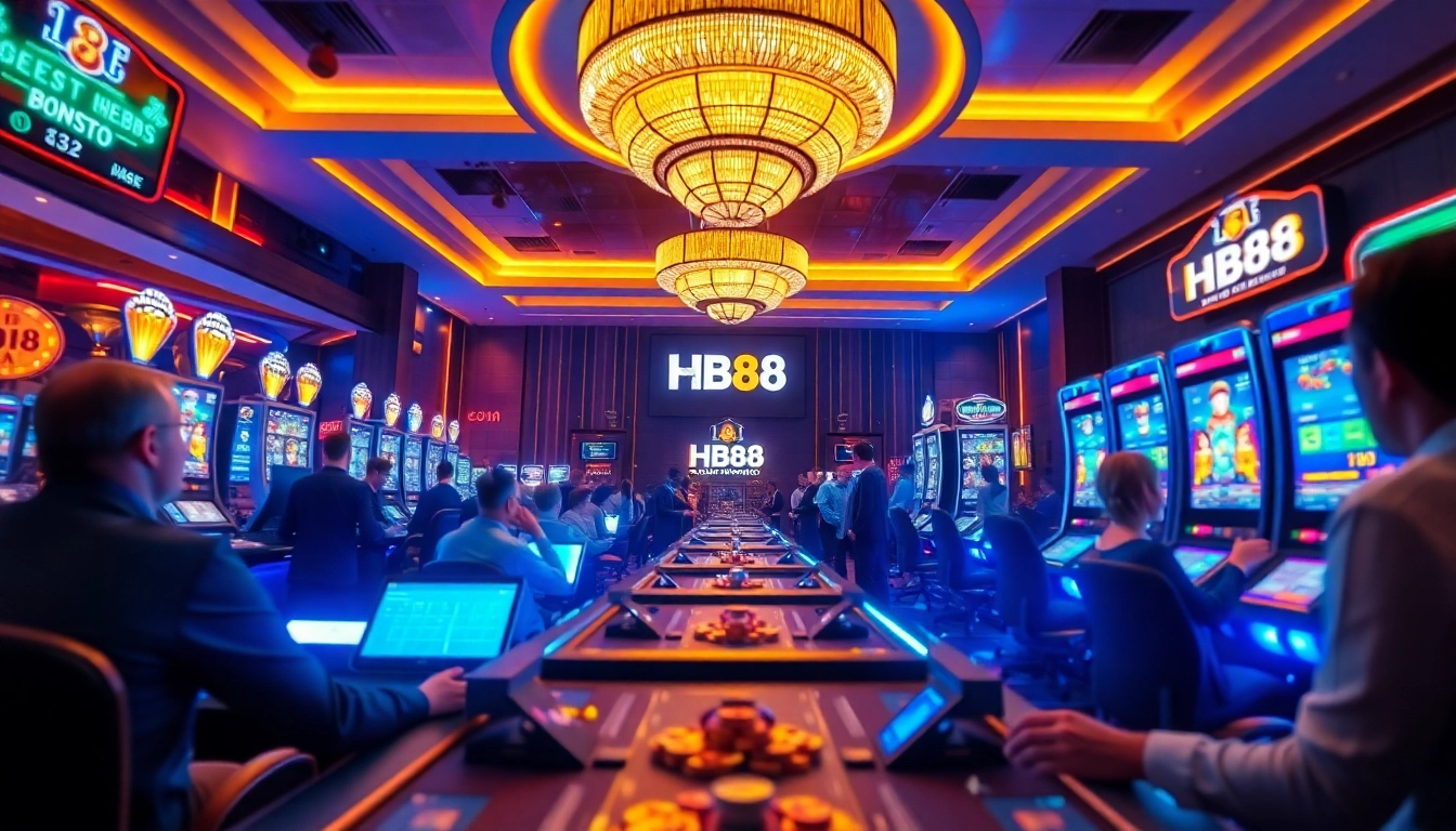 Experience thrilling online gambling at https://hb88.krd/ with vibrant gaming atmosphere and innovative play options.