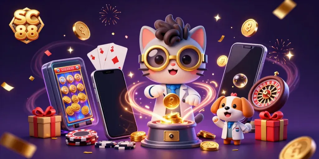 Engage in thrilling gameplay with SC 88's exciting slot games and dynamic casino elements.