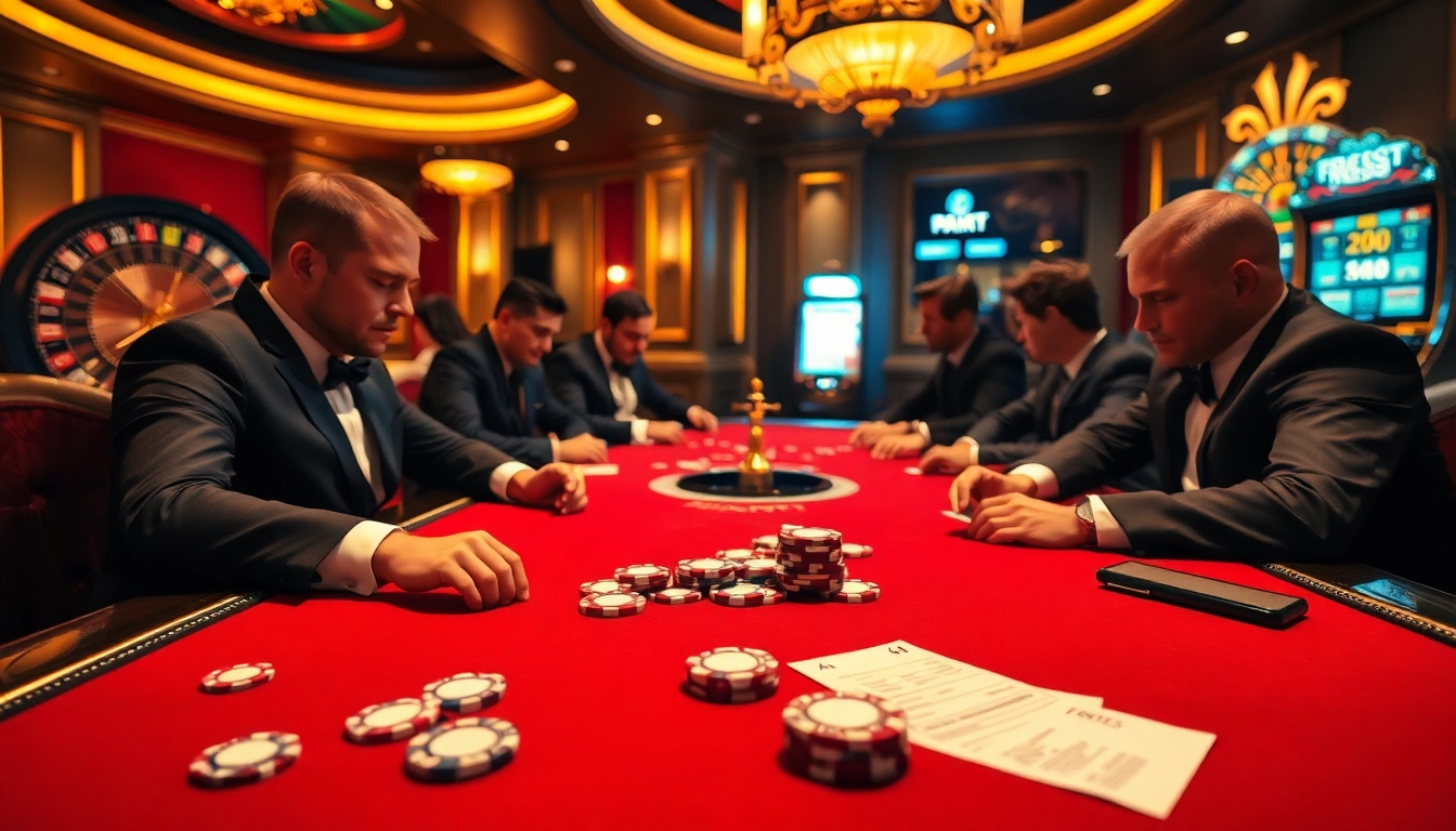 Experience exciting gambling at https://f8betb1.com/ with high-stakes poker and vibrant casino ambiance.