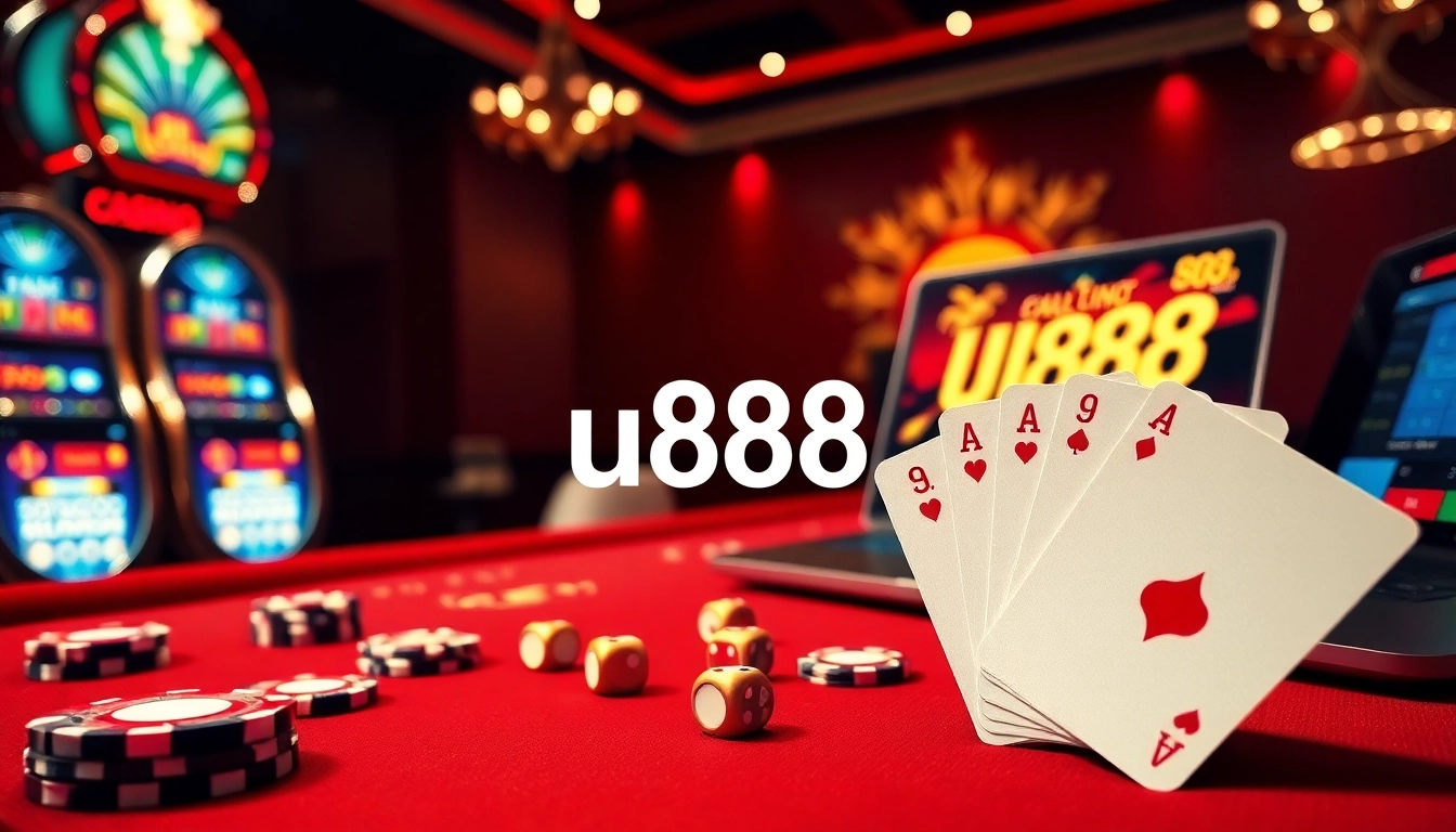Experience the excitement of u888 with engaging casino games and vibrant visuals.