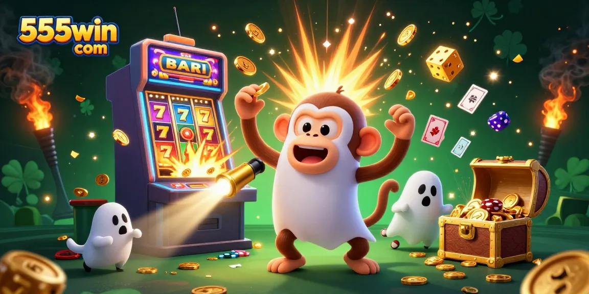 Catch thrilling jackpots at 555win com with exciting slots and games, featuring dynamic golden elements and action