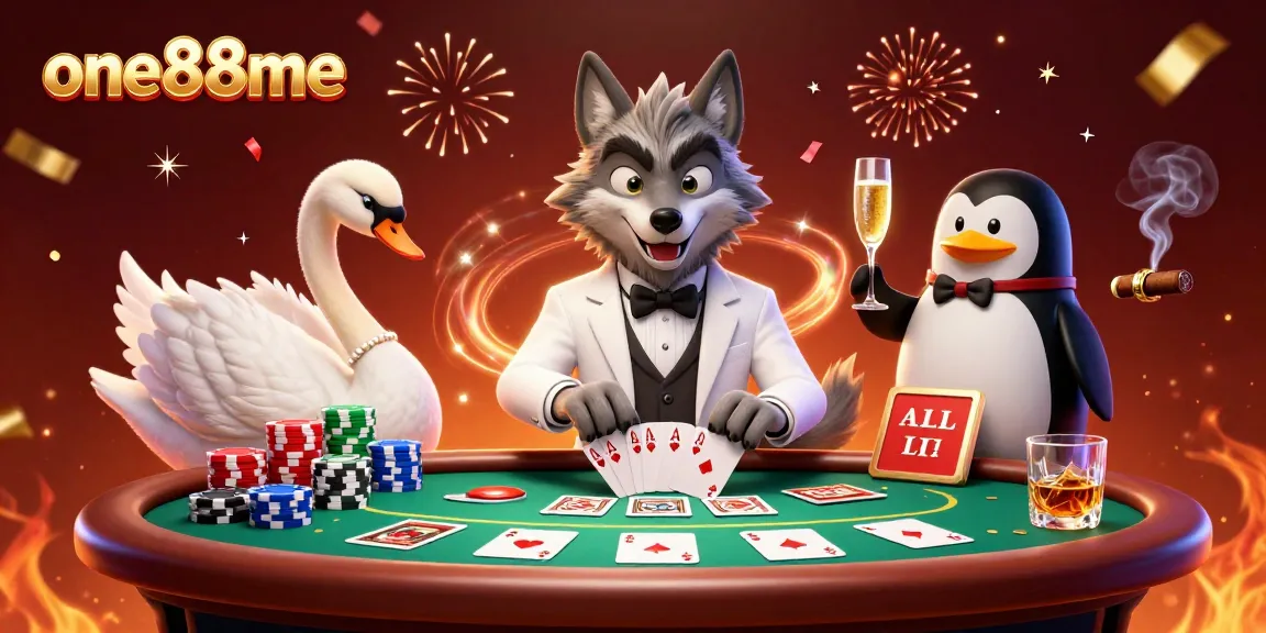 Engage with one88me's elite casino experience through a luxurious 3D gaming scene.