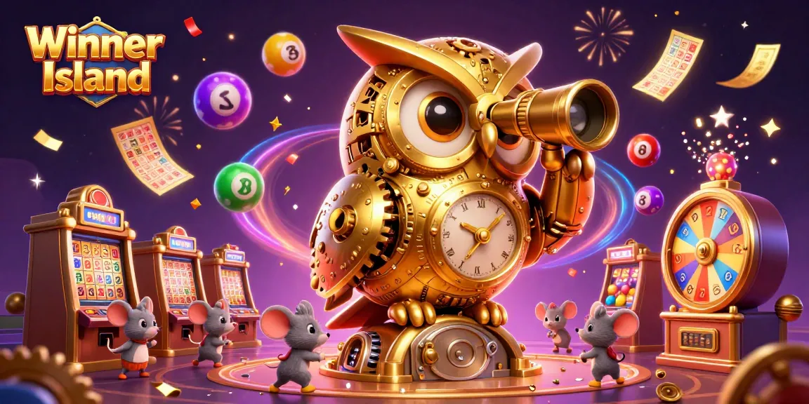 Experience the thrill of Winner Island Casino with dynamic slot action and vibrant gameplay elements.